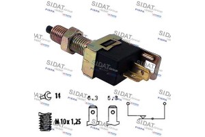 SIDAT 5.140017 Διακόπτης των φώτων φρένων