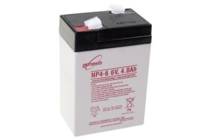 Μπαταρία GENESIS NP4-6 VRLA - AGM τεχνολογίας - 6V 4Ah