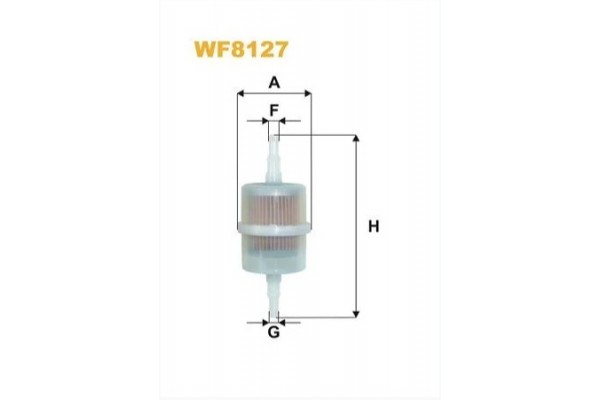 WIX FILTERS WF8127 Φίλτρο καυσίμου