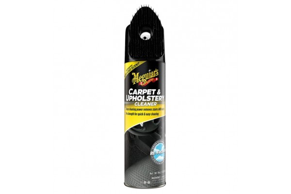 Meguiar's Carpet & Upholstery Cleaner Καθαριστικό Υφασμάτων & Τεχνικών Εσωτερικών 545ml - G192119EU