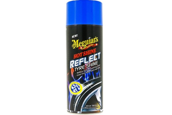 Γυαλιστικό σπρέι προστασίας ελαστικών Hot Shine Reflect Tire Shine Meguiar's G192215 386ml