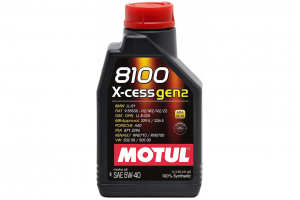Motul 8100 X-Cess Gen2 5W-40 1L