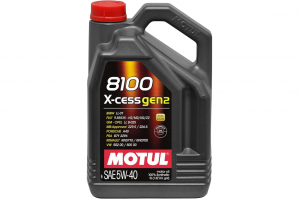 Motul 8100 X-Cess Gen2 5W-40 5L