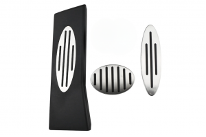Σετ Καλύμματα Πεντάλ Με Footrest Για Mini Cooper One-Countryman-R56-R60-R61-F54-F55-F56 Για Αυτόματα Σασμάν