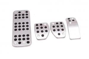 Σετ Καλύμματα Πεντάλ Με Footrest Για Peugeot 207-301-307-208-2008-308-408 Citroen C3-C4 DS 3-4-6 Για Χειροκίνητο Σασμάν