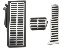 Σετ Καλύμματα Πεντάλ Με Footrest Για Volkswagen Tiguan-Touran-Golf 5 6-Jetta - Skoda Octavia-Yeti Για Αυτόματα Σασμάν