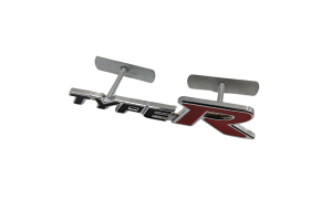 Σήμα Μάσκας Λογότυπο Type R 150mm x 30mm Μαύρο 1 Τεμάχιο