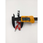 Σήμα Μάσκας Λογότυπο Type S 150mm x 30mm Άσπρο 1 Τεμάχιο