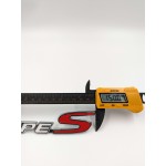 Σήμα Μάσκας Λογότυπο Type S 150mm x 30mm Άσπρο 1 Τεμάχιο