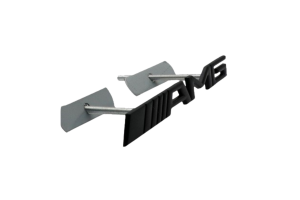 Σήμα Μάσκας Λογότυπο AMG 200mm x 18mm Μαύρο 1 Τεμάχιο