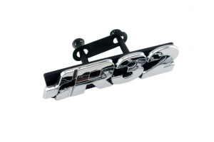 Σήμα Μάσκας Λογότυπο R32 22mm x 90mm Χρωμίου 1 Τεμάχιο