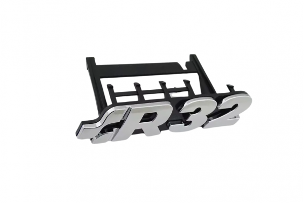 Σήμα Γνήσιας Μάσκας Λογότυπο R32 22mm x 90mm Χρωμίου 1 Τεμάχιο