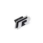 Σήμα Γνήσιας Μάσκας Λογότυπο R-Line 30mm x 55mm Μαύρο - Χρώμιο 1 Τεμάχιο