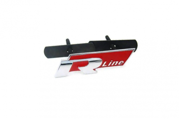 Σήμα Μάσκας Λογότυπο R-Line 24mm x 77mm Κόκκινο 1 Τεμάχιο