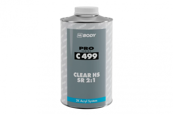 HB Body - C499 Clear HS SR 2:1 - Βερνίκι Αυτοκινήτου - 1L