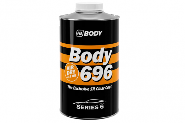 HB Body - 696 Air Dry Clear HS SR 2:1 - Βερνίκι Αυτοκινήτου - 1L