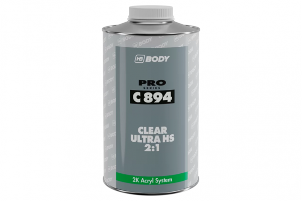 HB Body - C894 Clear Ultra HS 2:1 - Βερνίκι Αυτοκινήτου - 1L