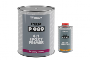 HB Body - P989 Epoxy Primer HS 4:1 με Σκληρυντή H732 - Εποξειδικό Αστάρι - 1Kg+250ml