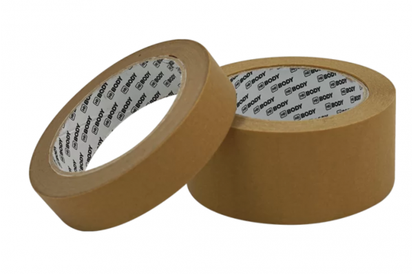 HB Body - Masking Tape 60°C (Brown) - Ταινία Μάσκας Καφέ - 18mm x 45yds