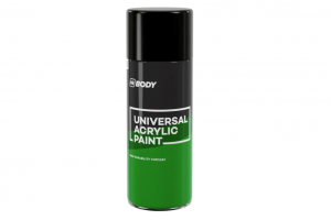 HB Body - Universal Acrylic Paint Spray Μαύρο Ημιγυαλιστερό - Ακρυλικό Σπρέι Αυτοκινήτου & Γενικής Χρήσης - 400ml