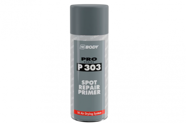 HB Body - P303 Spot Repair Primer Spray Γκρι - Αστάρι Τοπικών Επισκευών - 400ml