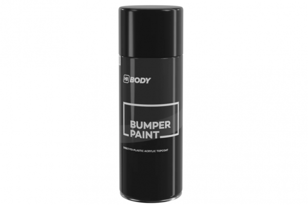 HB Body - Bumper Paint Spray Μαύρο - Ακρυλικό Σπρέι Προφυλακτήρων για Πλαστικά - 400ml