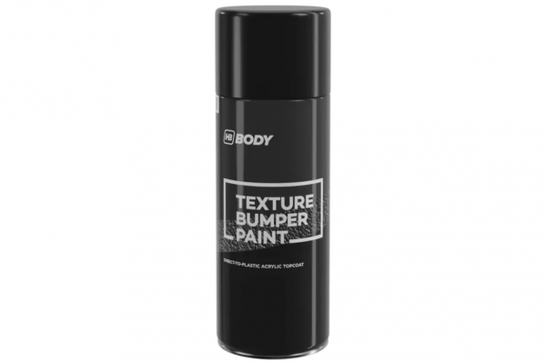 HB Body - Bumper Paint Texture Spray Μαύρο - Ανάγλυφο Ακρυλικό Σπρέι Προφυλακτήρων - 400ml