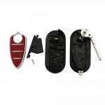 Κέλυφος Κλειδιού Για Alfa Romeo Mito-Giulietta-159 GTA Με 3 Κουμπιά & Λάμα Flip