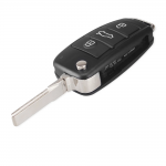 Κέλυφος Κλειδιού Για Audi A2-A3-A4-A6-A6L-A8-Q7-TT Με 3 Κουμπιά & Λάμα Flip