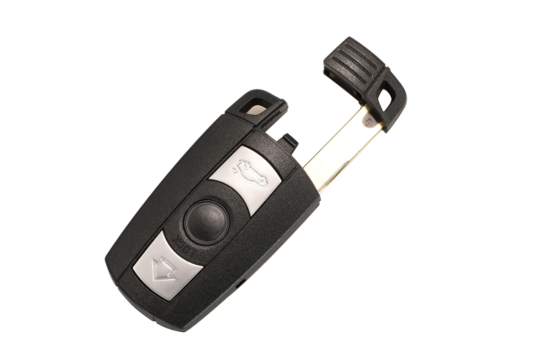 Κέλυφος Κλειδιού Smart Για BMW Series 1-3-5-6-E61-E90-E82-E70-E71-E87-E88-E89-X5-X6 Με 3 Κουμπιά & Μπαταρία Στην Πλακέτα