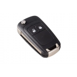 Κέλυφος Κλειδιού Flip Για Opel Corsa Astra Vectra Zafira Omega & Chevrolet Με 2 Κουμπιά & Λάμα HU100