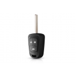 Κέλυφος Κλειδιού Για Chevrolet Aveo-Cruze-Malibu-Sonic Με 3 Κουμπιά & Λάμα HU100