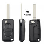 Κέλυφος Κλειδιού Για Peugeot 1007 807 - Citroen C8 Με 4 Κουμπιά - CE0523 - Λάμα VA2
