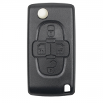 Κέλυφος Κλειδιού Για Peugeot 1007 807 - Citroen C8 Με 4 Κουμπιά - CE0523 - Λάμα HU83