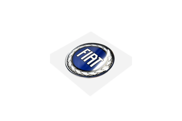 Αυτοκόλλητο Για Κέλυφος Κλειδιού Fiat Μπλε 14mm 1 Τεμάχιο