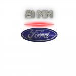 Αυτοκόλλητο Για Κέλυφος Κλειδιού Ford 21mm x 8mm 1 Τεμάχιο