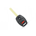 Κέλυφος Κλειδιού Για Honda Fit-CRV-Civic-Insight-Ridgeline-HRV-Jazz-Accord Με 3 Κουμπιά & Panic
