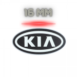Αυτοκόλλητο Για Κέλυφος Κλειδιού Kia 16mm x 8mm 1 Τεμάχιο