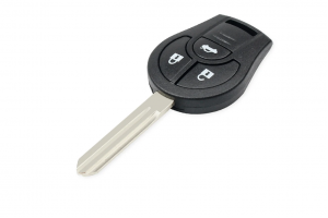 Κέλυφος Κλειδιού Για Nissan Sylphy Cube Juke Rogue Micra Qashqai Altima Maxima Sentra Versa Με Λάμα NSN14 & 3 Κουμπιά