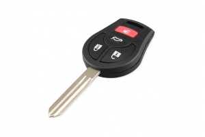 Κέλυφος Κλειδιού Για Nissan Sylphy Cube Juke Rogue Micra Qashqai Altima Maxima Sentra Versa Με Λάμα NSN14 & 3 Κουμπιά-Panic