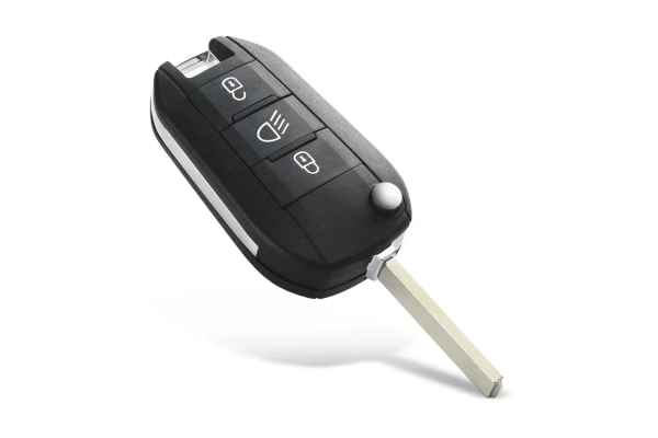 Κέλυφος Κλειδιού Για Peugeot 508 208 2008 308 3008 5008 - Citroen C3 C4 C4L Elysee Με 3 Κουμπιά & Λάμα VA2