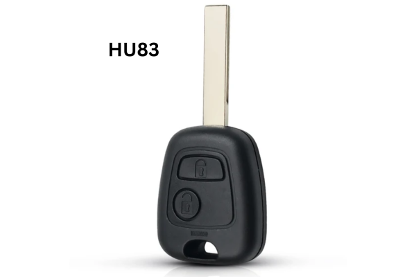 Κέλυφος Κλειδιού Για Peugeot 206 306 307 107 207 407 Partner - Citroen C1 C2 C3 C4 Picasso Xsara Με 2 Κουμπιά - Λάμα HU83