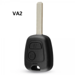 Κέλυφος Κλειδιού Για Peugeot 206 306 307 107 207 407 Partner - Citroen C1 C2 C3 C4 Picasso Xsara Με 2 Κουμπιά - Λάμα VA2