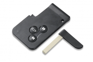 Κέλυφος Κλειδιού Κάρτας Για Renault Clio-Logan-Megane-Koleos-Scenic Με 3 Κουμπιά & Λάμα VA2