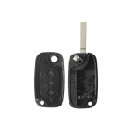 Κέλυφος Κλειδιού Flip Για Renault Fluence Clio Megane Kangoo Modus Με 2 Κουμπιά & Λάμα VA2