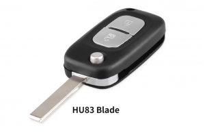 Κέλυφος Κλειδιού Flip Για Renault Fluence Clio Megane Kangoo Modus Με 2 Κουμπιά & Λάμα HU83