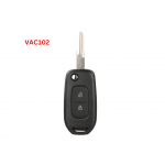 Κέλυφος Κλειδιού Flip Για Renault - Dacia Με 2 Κουμπιά & Λάμα VAC102