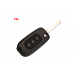 Κέλυφος Κλειδιού Flip Για Renault - Dacia Με 3 Κουμπιά & Λάμα VA2