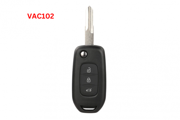 Κέλυφος Κλειδιού Flip Για Renault - Dacia Με 3 Κουμπιά & Λάμα VAC102