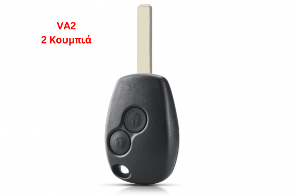 Κέλυφος Κλειδιού Για Renault Megane-Modus-Espace-Laguna-Logan-Clio-Kango - Nissan Dacia Με 2 Κουμπιά & Λάμα VA2